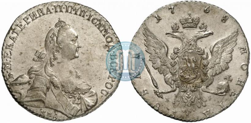 Picture 1 rouble 1768 year ММД-EI 