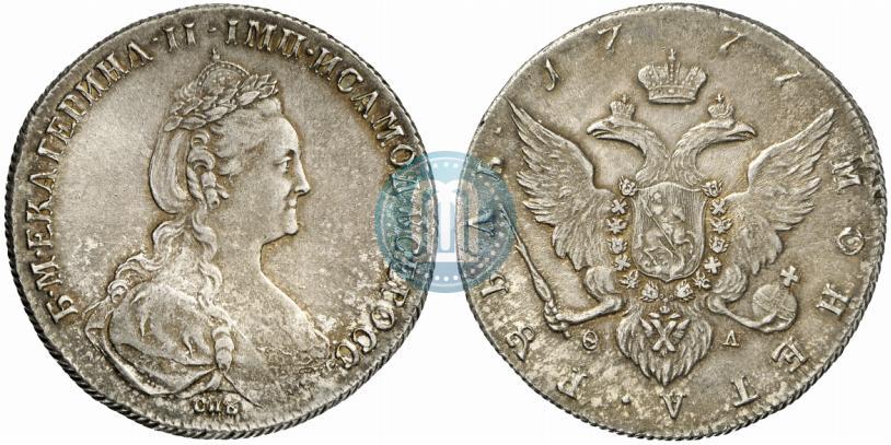 Picture 1 rouble 1777 year СПБ-ФЛ 