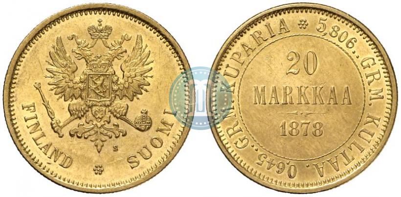 Фото 20 марок 1878 года S 
