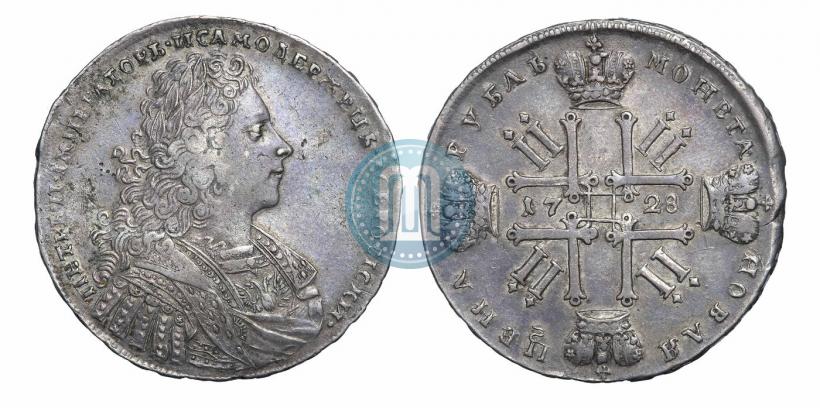 Picture 1 rouble 1728 year  "Type of 1728"