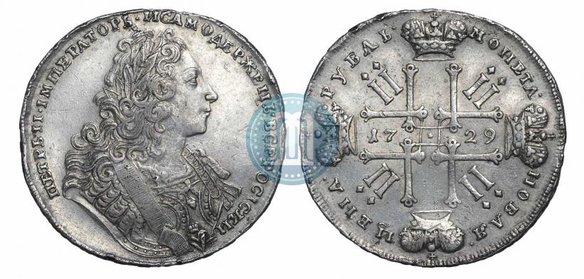 Picture 1 rouble 1729 year  "Type of 1729"