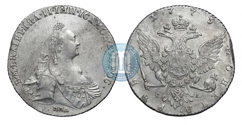 Picture 1 rouble 1775 year ММД-СА 