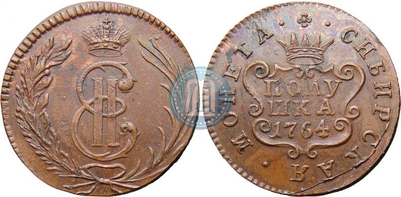 Фото Полушка 1764 года  