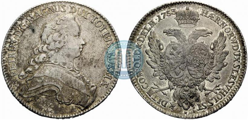 Picture Thaler 1753 year P "Albertusthaler"