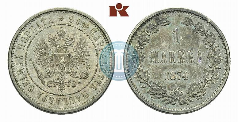 Фото 1 марка 1874 года S 