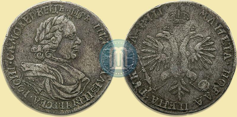 Picture 1 rouble 1718 year OK-L 