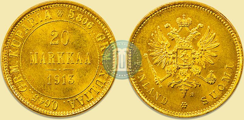 Фото 20 марок 1913 года S 