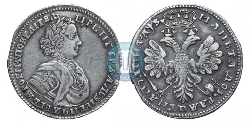 Фото Полтина 1706 года  