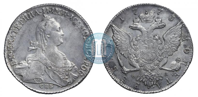 Фото 1 рубль 1773 года СПБ-ФЛ 