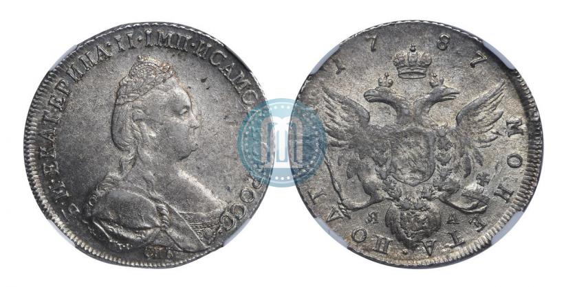 Picture Poltina 1787 year СПБ-ЯА 