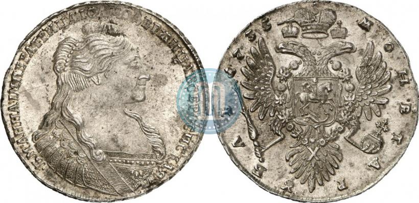 Picture 1 rouble 1735 year  