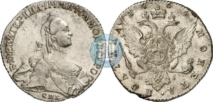Picture Poltina 1764 year СПБ-ЯI 