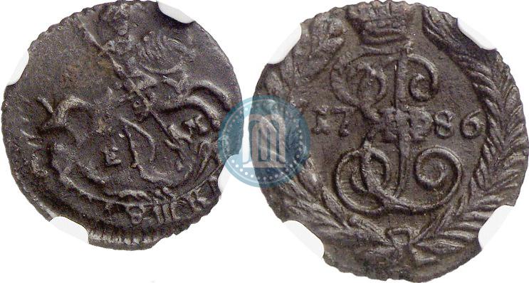 Picture Polushka 1786 year ЕМ 