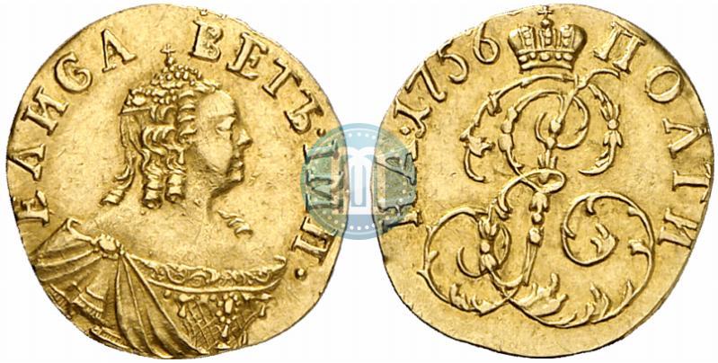 Picture Poltina 1756 year  