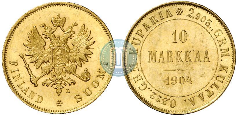 Фото 10 марок 1904 года L 