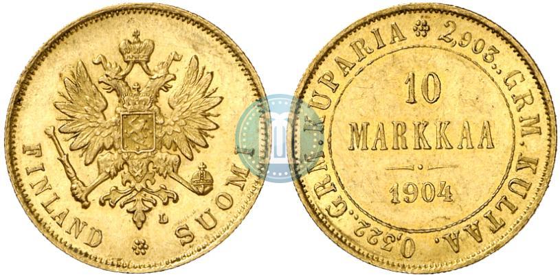 Фото 10 марок 1904 года L 