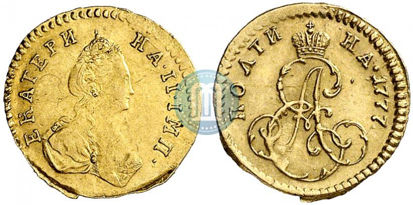 Фото Полтина 1777 года  