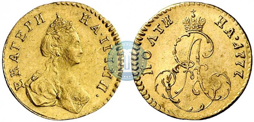 Фото Полтина 1777 года  