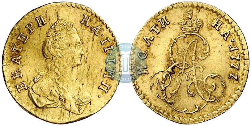 Фото Полтина 1777 года  