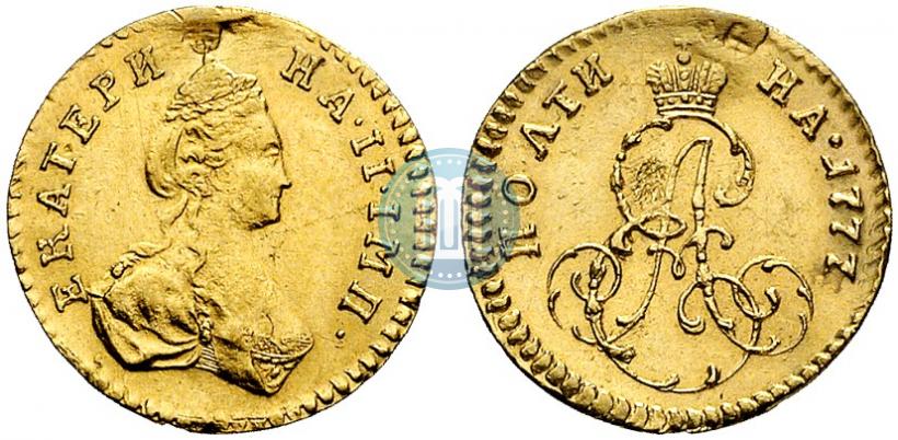 Фото Полтина 1777 года  