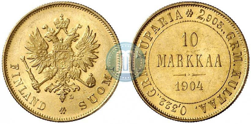 Фото 10 марок 1904 года L 