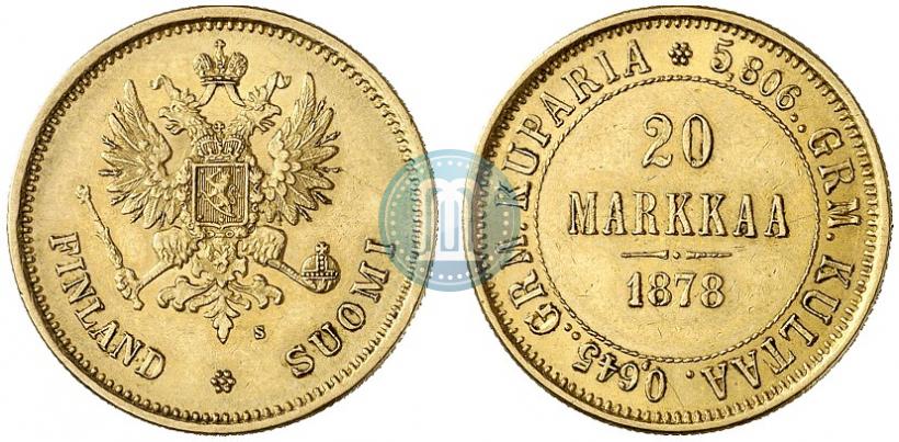 Фото 20 марок 1878 года S 