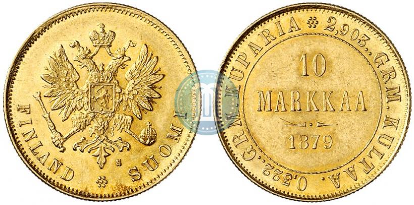 Picture 10 markkaa 1879 year S 