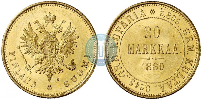 Фото 20 марок 1880 года S 