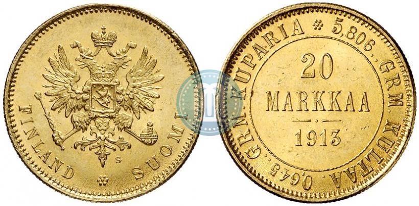 Фото 20 марок 1913 года S 