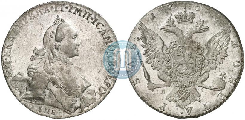 Picture 1 rouble 1765 year СПБ-ЯI 