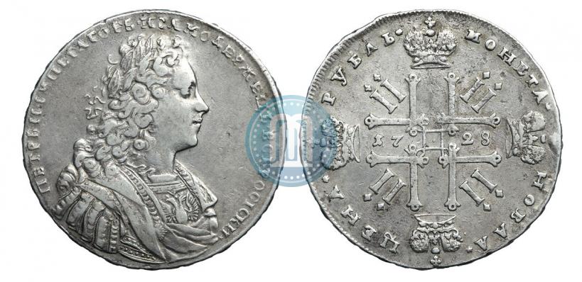 Picture 1 rouble 1728 year  "Type of 1728"