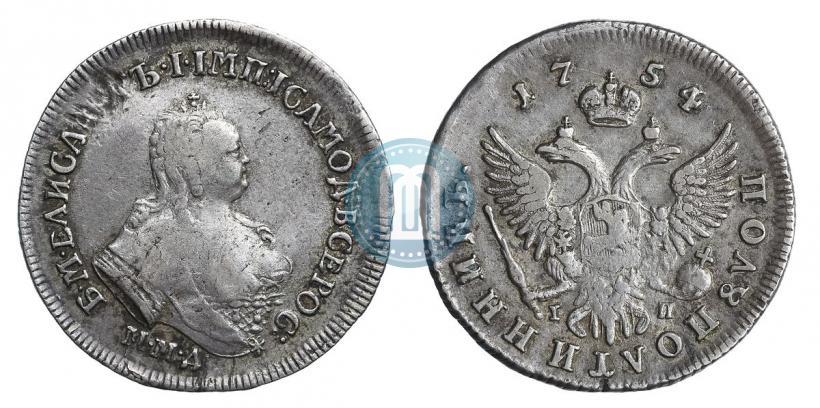 Фото Полуполтинник 1754 года ММД-IП 