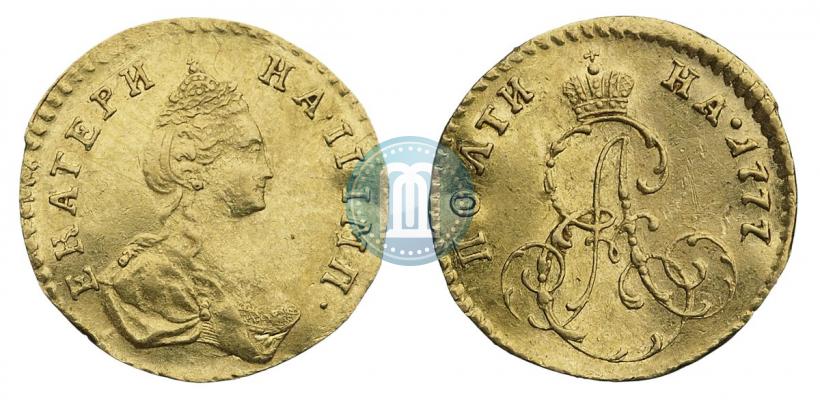 Фото Полтина 1777 года  