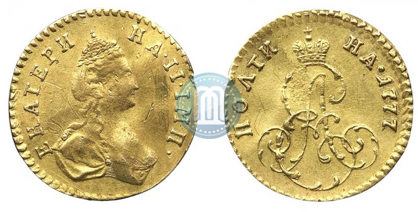 Фото Полтина 1777 года  