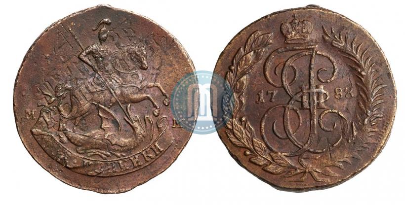 Picture 2 kopecks 1788 year ММ 