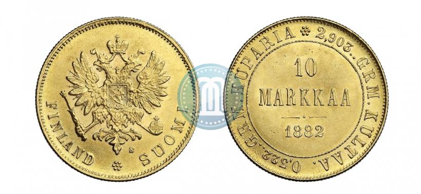 Picture 10 markkaa 1882 year S 
