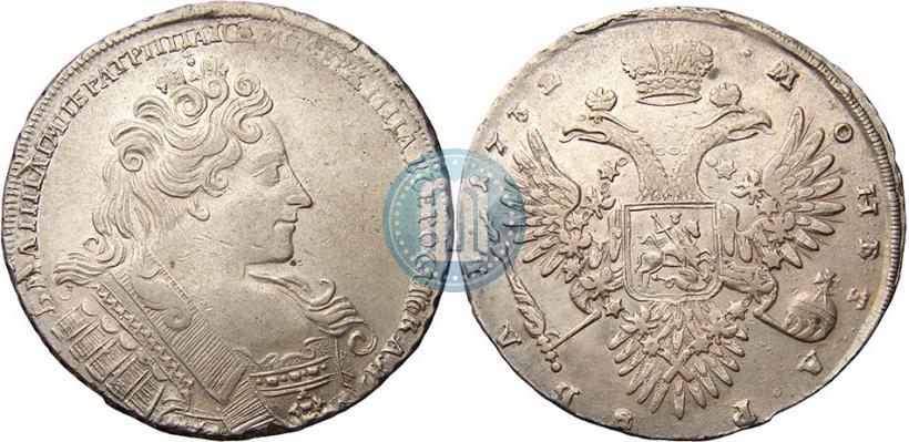 Picture 1 rouble 1732 year  
