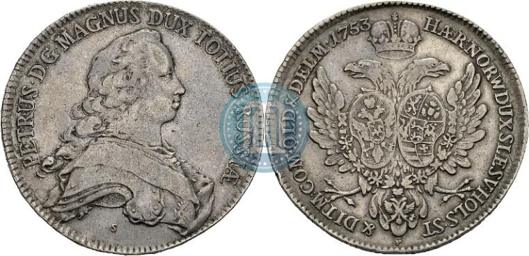 Фото Талер 1753 года P "Альбертусталер"