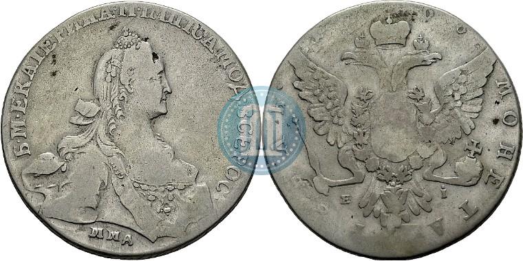 Picture 1 rouble 1768 year ММД-EI 
