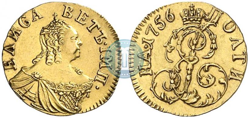 Picture Poltina 1756 year  
