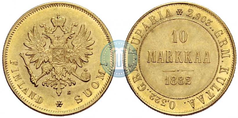 Фото 10 марок 1882 года S 