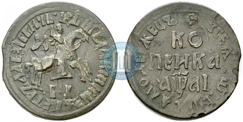 Picture 1 kopeck 1711 year БК 