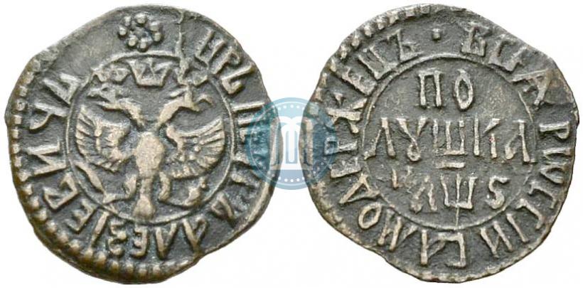 Фото Полушка 1706 года  