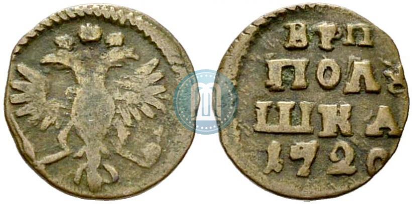 Фото Полушка 1720 года  