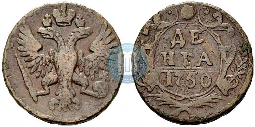 Фото Денга 1750 года  
