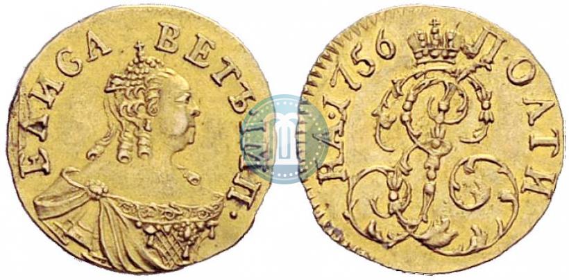 Picture Poltina 1756 year  