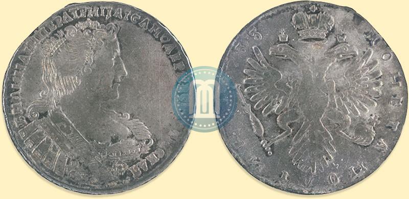 Picture Poltina 1733 year  