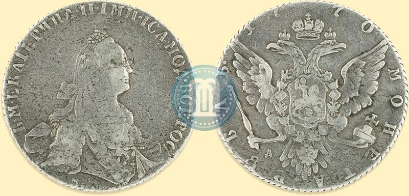 Picture 1 rouble 1770 year ММД-ДМ 