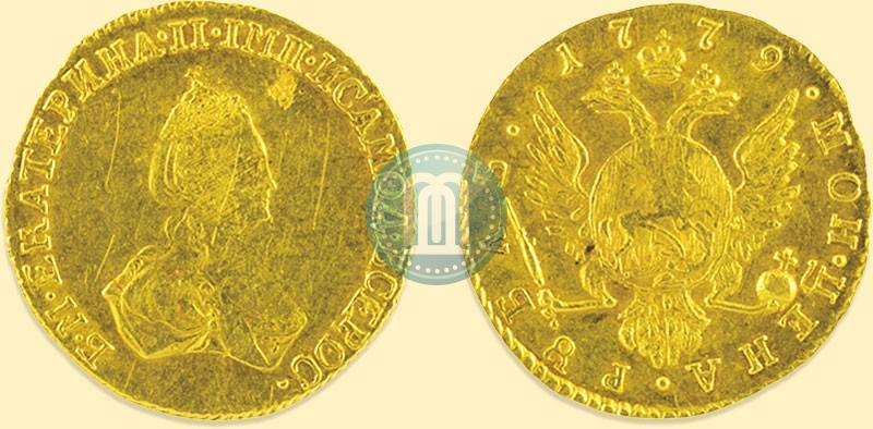 Picture 1 rouble 1779 year  