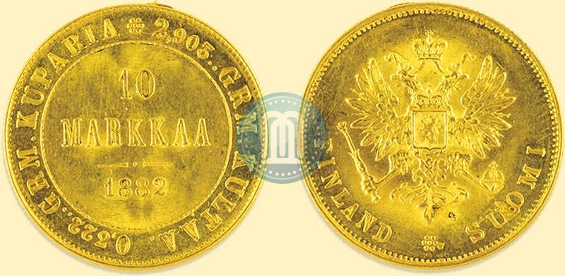 Фото 10 марок 1882 года S 